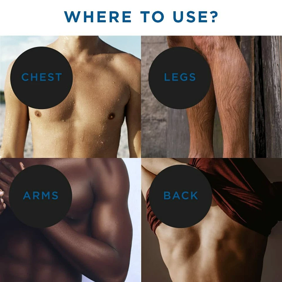 Veet Crema Depilatoria para Hombres, Piel Sensible - 50g Foto 3 de 4