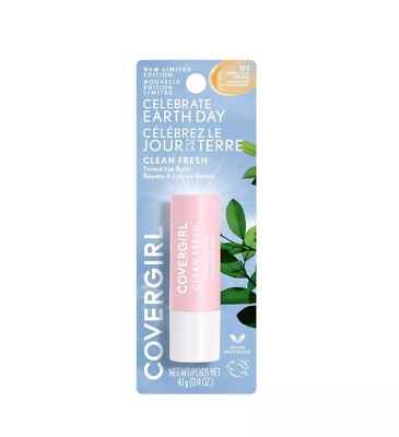 Covergirl Limited Edition Clean Fresh Tinted Lip Balm 103 Leaves You Smiling