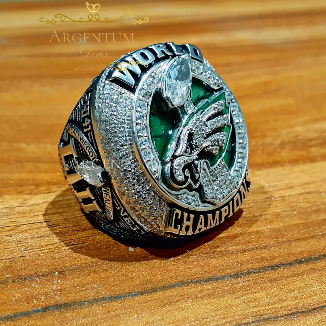 Custom eagles super bowl best sale ring