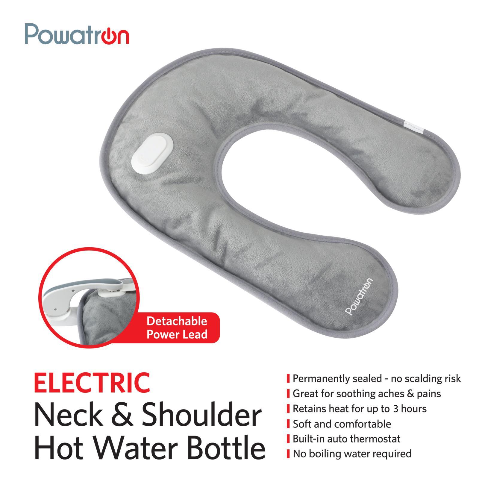 Rechargeable Electric Hot Water Bottle Neck Shoulder Warmer Massager