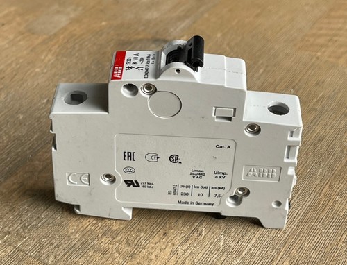 ABB S201 K10A CIRCUIT BREAKER 1 POLE 10A - Picture 2 of 4