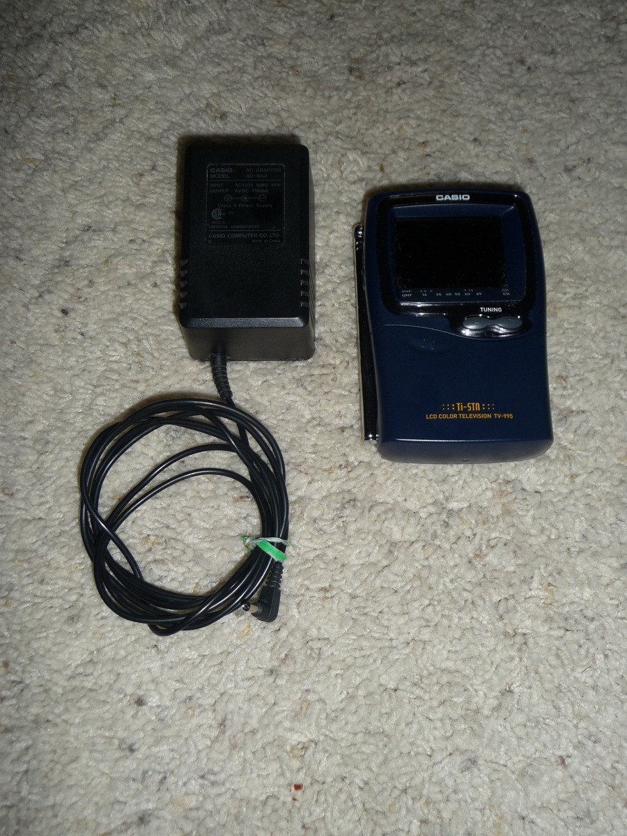 Vintage Casio Ti-STN TV-995 Color Handheld 2.3