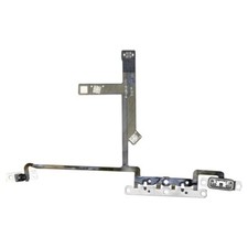 Flex Cable Volume Buttons Mute Toggle with Metal Bracket for Apple iPhone XS