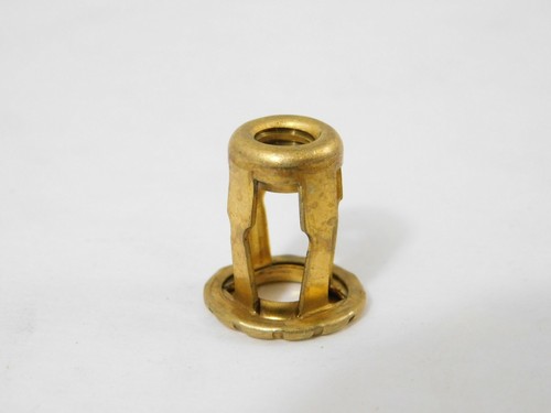 NOS Arctic Cat Tigershark Thread Insert Nut 10mm 19mm 1/4-20 Brass OEM 0623-481 - Picture 3 of 3