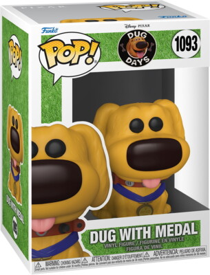 Dug Days - Dug With Medal 1093 - Funko Pop! - Vinyl Figur