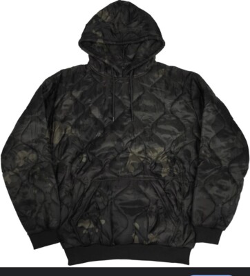 XL Gear Rack Woobie Hoodie  Black Pull-Over Woodland Parka Jacket New In Pack