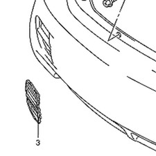 Pare-choc arrière Suzuki SPLASH