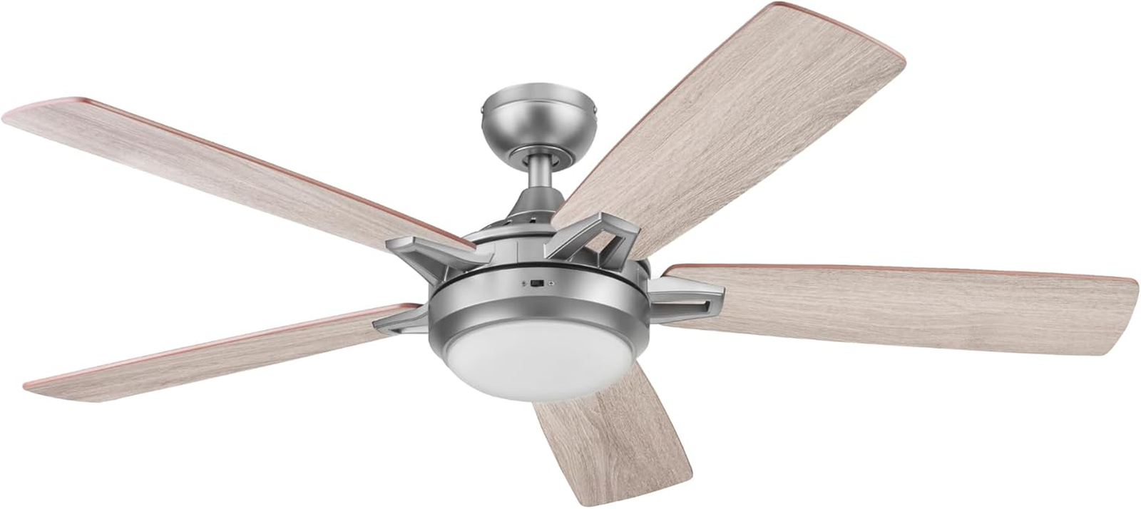 52-Inch Lorelai Smart Ceiling Fan with Light Kit, Remote Control, Flush or Downrod Mount, Modern Design