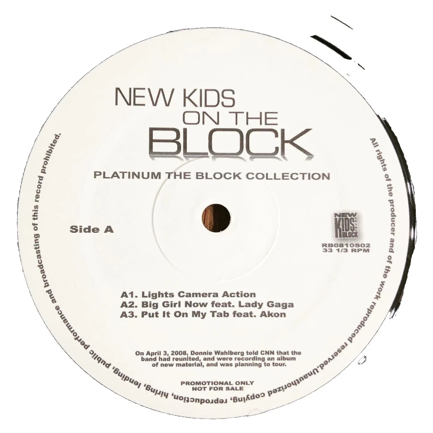 New Kids on the Block Single Pop Vinyl Records