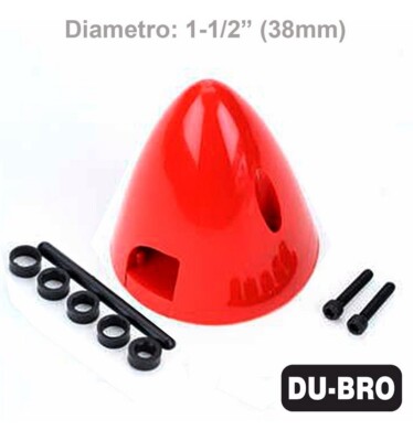 Spinner Rot A Schraube 38 MM Du-Bro 262 1-1/2 '' GPDUBQ3662