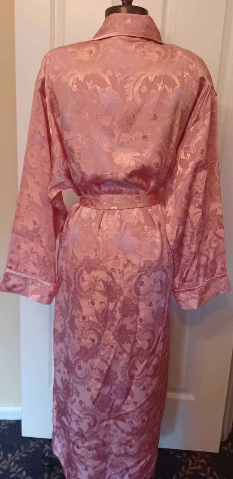 Vintage Victoria's Secret Dressing Gown Robe P/S Pink… Gem
