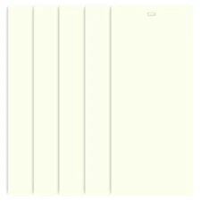 Vertical Blind Slats Vanes Replacement Blinds Off White 82.5 x 3.5 FREE SHIPPING