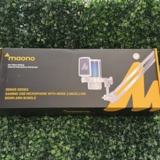  Maono Gaming Microphone DGM20 Streaming, Broadcasting, Podcasting WHITE