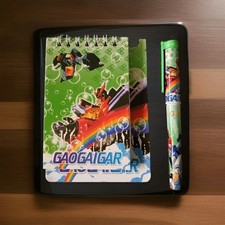 The King of Braves GaoGaiGar Mini Note Pad And Pen Set Htf Rare