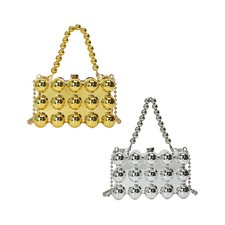 Borsa da viaggio con tracolla a catena, borsa a tracolla estiva portatile per