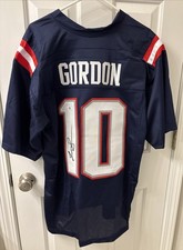 Josh Gordon Patriots Signed Autographed Custom Jersey JSA Authenticated
