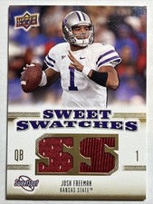 2010 Upper Deck Sweet Spot Sweet Swatches Josh Freeman #SSW-41 Game Used Jersey