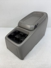 99-02 Chevy Silverado Gmc Truck Center Console No Vent Oem Closed Front Gray 99-02 Chevy Silverado Gmc Truck Center Console No Vent Oem Closed Front Gray