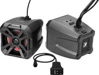 Kicker 48BTCAN65 6-1/2'' Speaker Power Cans - Bluetooth/Amplified