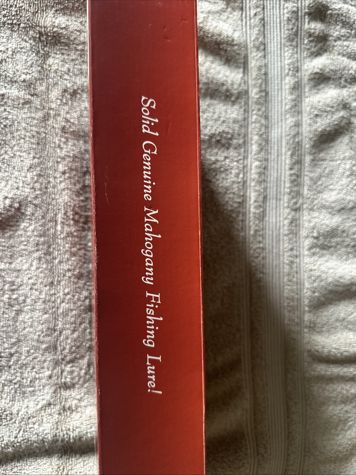 Castaic Soft Bait Inc. T-29 Rainbow Gloss Wooden Swimbait in Original Box - Image 5