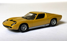 Kyosho 1/64 Lamborghini collection2, Miura P400, Gold diecast model car