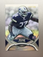 2011 Bowman Sterling Refractor /299 Tyron Smith RC #45