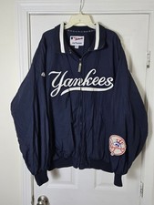Majestic Authentic New York Yankees Dugout Windbreaker Jacket Size 2XL XXL