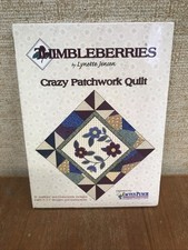 New Thimbleberries Crazy Patchwork Quilt CD P...