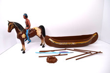 Lot of Vintage American Indian Toys Assorted