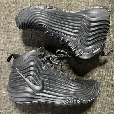 Nike ACG Lunardome 1 Mens Size 9 Black Waterproof Sneaker Boots Shoes 654867-090