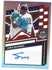2026 Panini Stars & Stripes Prizm SILVER HOLO AUTO SAMIR MOHAMMED 085/149