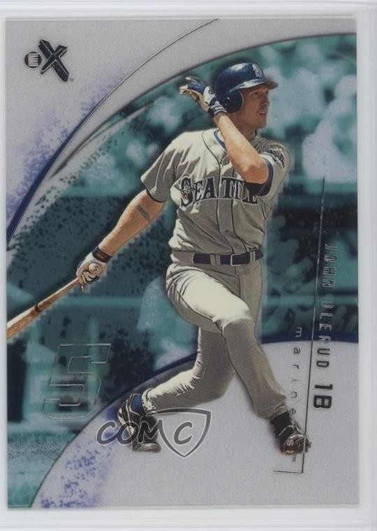 2002 Fleer E-X John Olerud #36 0b0g