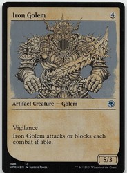 Iron Golem (Showcase) 348 - Adventures in the Forgotten Realms Foil