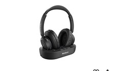 MUTBAM WIRELESS HEADPHONES FOR TV - BLACK