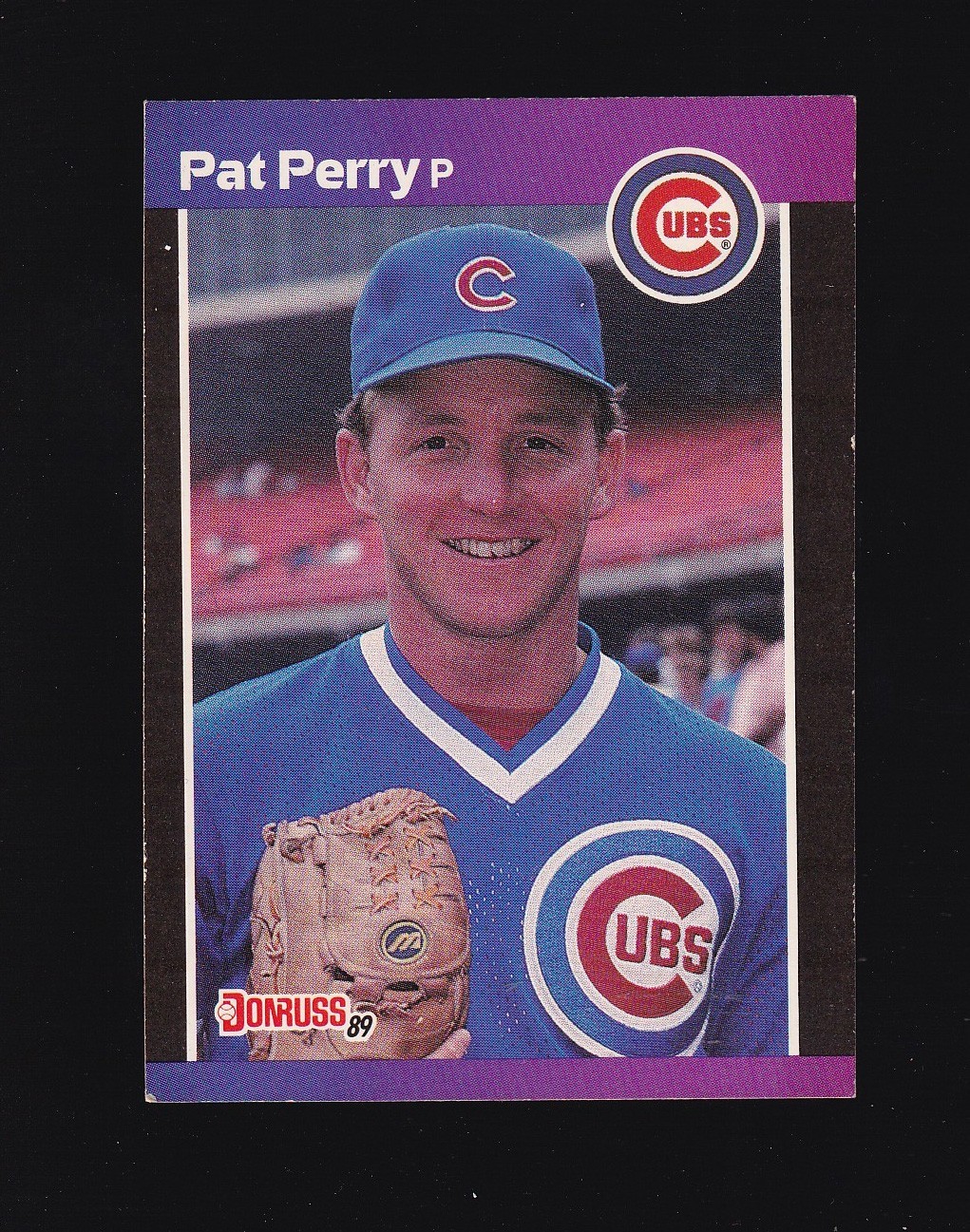 1989 Donruss Pat Perry #404 Chicago Cubs