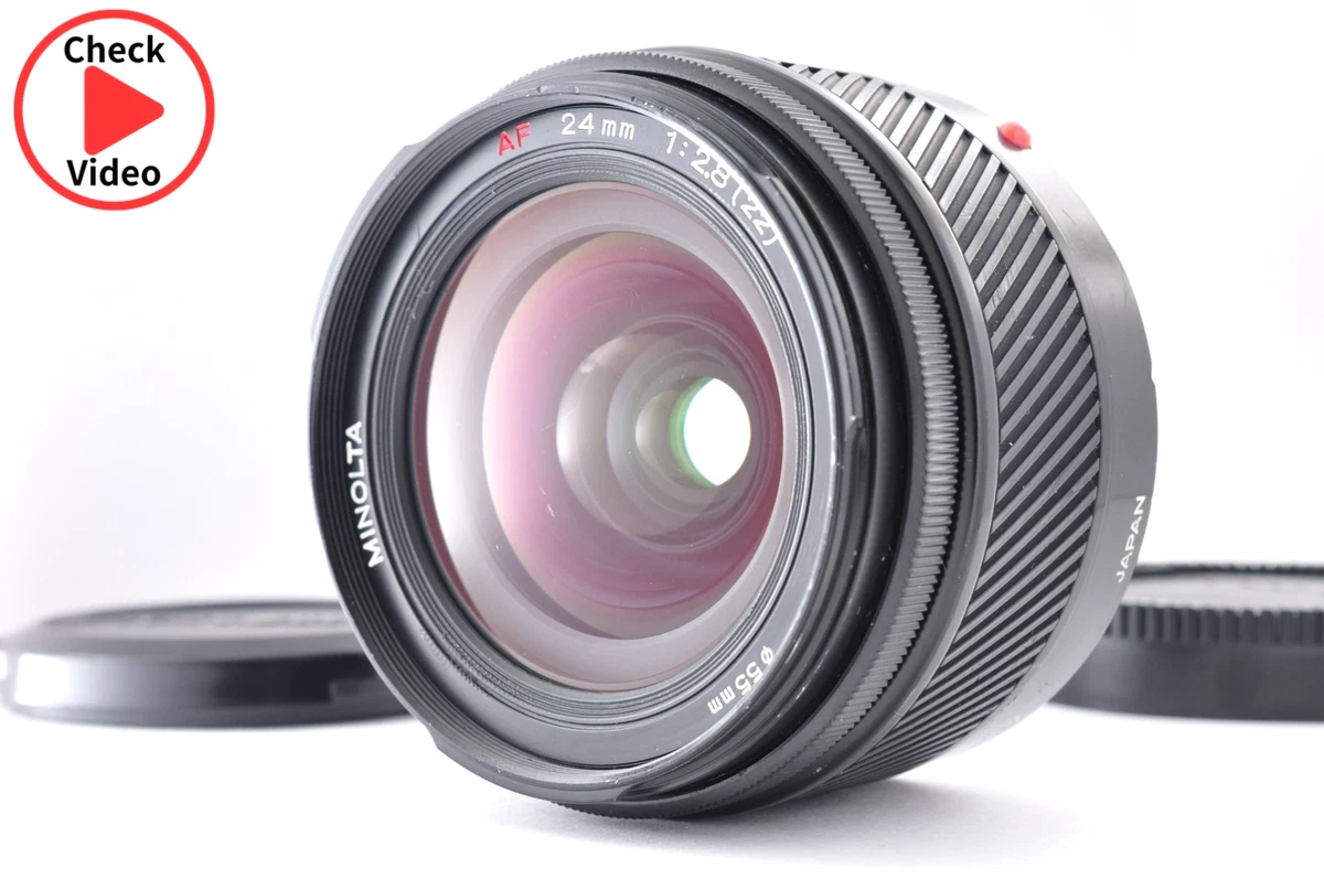 MINOLTA AF 24mm f/2.8 レンズ Minolta f/2.8 Camera Lenses 24mm Focal for sale | eBay