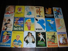 Werbung - Postkarten - Blech - Sammlung