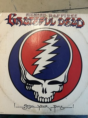 GRATEFUL DEAD STEAL YOUR FACE 1976 PSYCHEDELIC ROCK 2XLP VINYL ALBUM