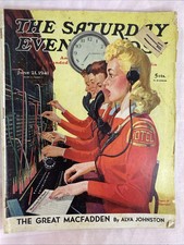 Saturday Evening Post / June 21 1941 / No Label / The Rise of Superman Inc. Saturday Evening Post / June 21 1941 / No Label / The Rise of Superman Inc.