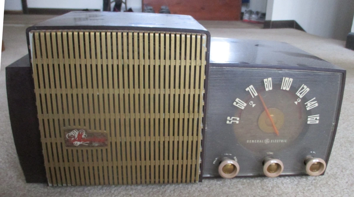 Ge Tube Radio In Collectible Tube Radios 1950-1959 for sale | eBay