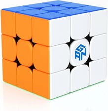 GAN 356 RS Speed Cube 3x3 Stickerless Puzzle for Kids
