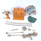 Vintage Master of the Universe MOTU Castle Grayskull Part Lot Cardboard Computer
