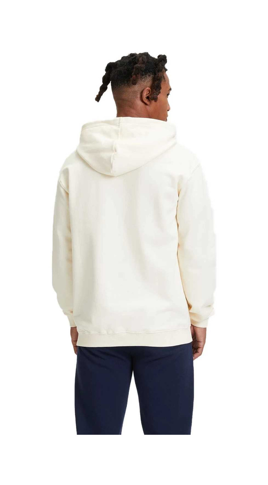 FILA UNISEX HOODIE BRUNSSUM ANTIQUE WHITE FAU0145