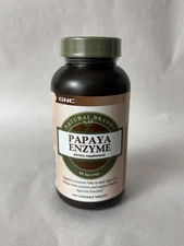 GNC Natural Brand Papaya Enzyme 240 Chewable Tablets(EXP:08/2026)