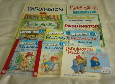 HUGE set of 13 Paddington Bear picture books by Michael Bond