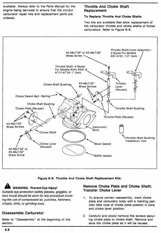 РУКОВОДСТВО ПО ОБСЛУЖИВАНИЮ ДВИГАТЕЛЯ KOHLER K181 K241 K301 K321 K341 РЕМОНТ Deere K-Series - Изображение 4 из 4