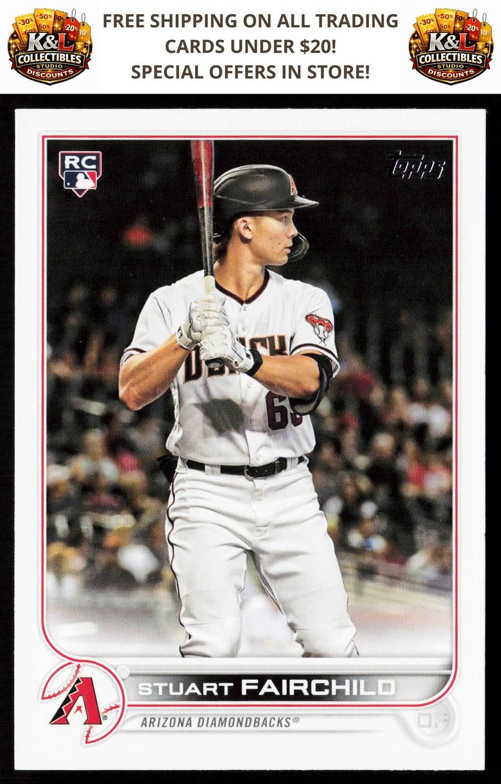 2022 Topps #163b Stuart Fairchild