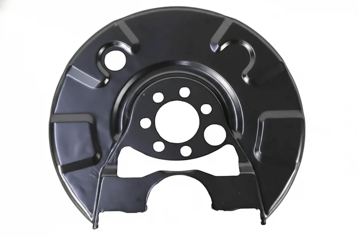 Brake disc cover Rear Axle Right Cathodic Painting 6115188 METZGER for VW SEAT