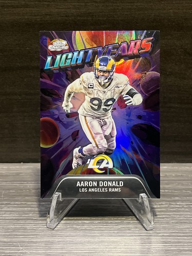 2025 Topps Cosmic Chrome Aaron Donald Base (RAW)