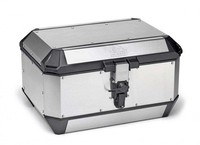 Koffer Topcase Trekker Alaska Aluminium NatüRliche, 56 Liter Givi ALA56A